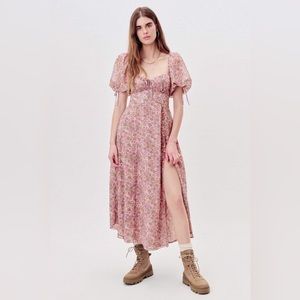 For Love & Lemons Simona Midi Dress